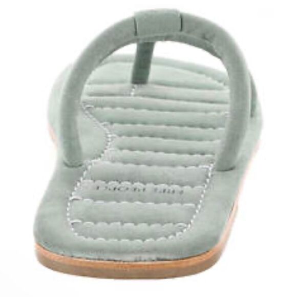 NIB New Free People Silver/Light Gray Hadden Leather Slip On Sandal Size 9 Boho - Picture 5 of 12